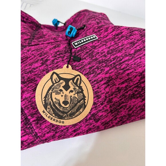 NWT Wilderdog Fleece Jacket Size Large Dog Color Berry - Picture 3 of 12